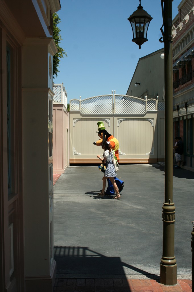 Goofy takes a break