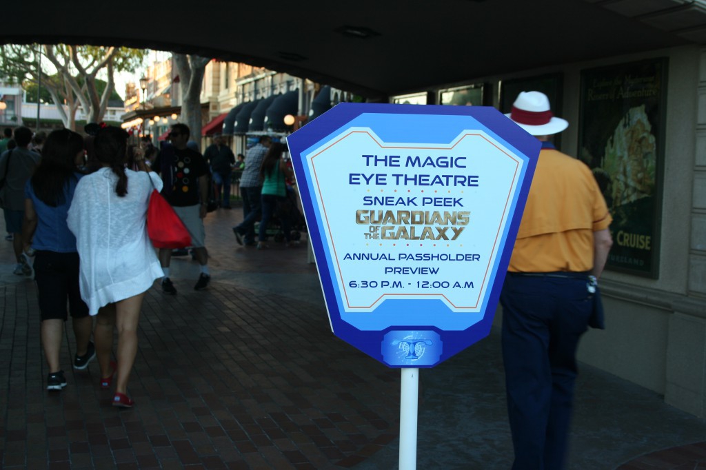 Sign announces AP sneak peek.