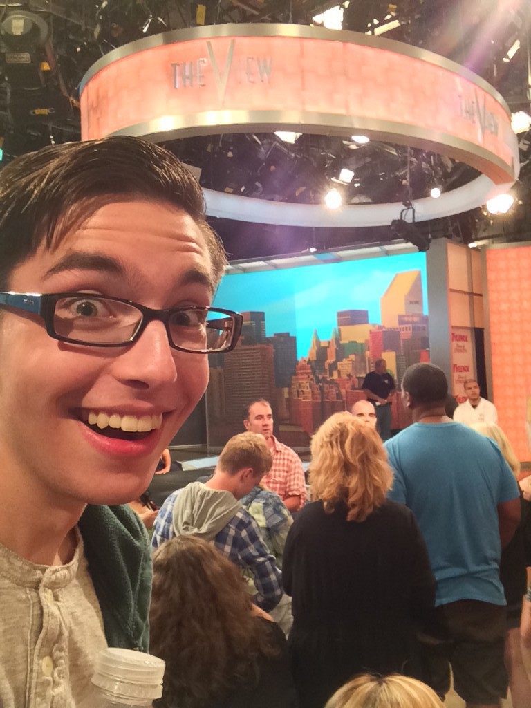 My Shameless Selfie on the set of 