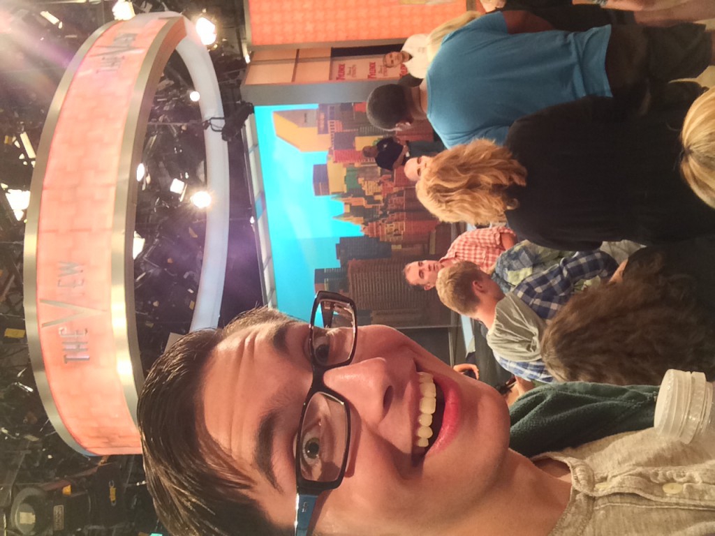 My Shameless Selfie on the set of 