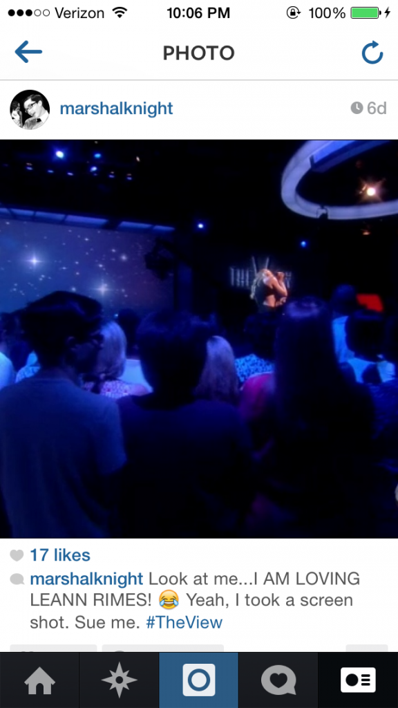 Yes, I took a screen shot of the back of my head.