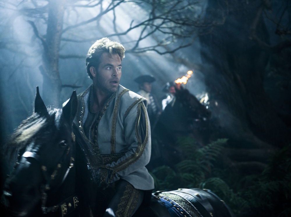 Chris Pine stars as Cinderella’s Prince