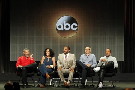 LAURENCE FISHBURNE (EXECUTIVE PRODUCER), TRACEE ELLIS ROSS, ANTHONY ANDERSON (EXECUTIVE PRODUCER), LARRY WILMORE (EXECUTIVE PRODUCER), KENYA BARRIS (CREATOR/EXECUTIVE PRODUCER)