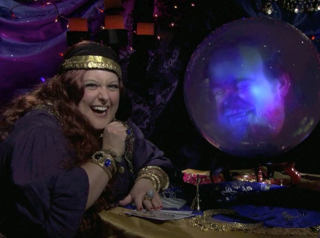 Madame DePalma conjures up an interview