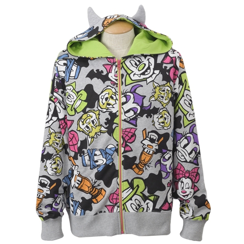 The Fab Five get Halloween makeovers on this horned hoodie