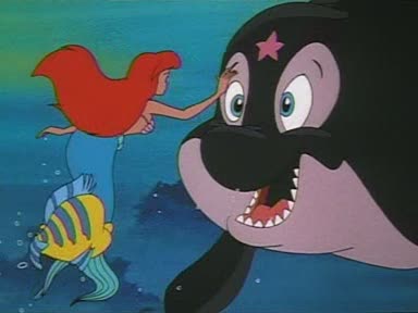 little mermaid spot whale dcl