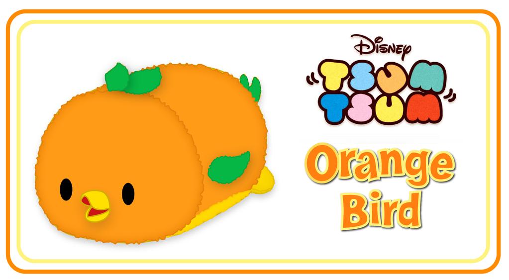 Orange Bird Tsum Tsum
