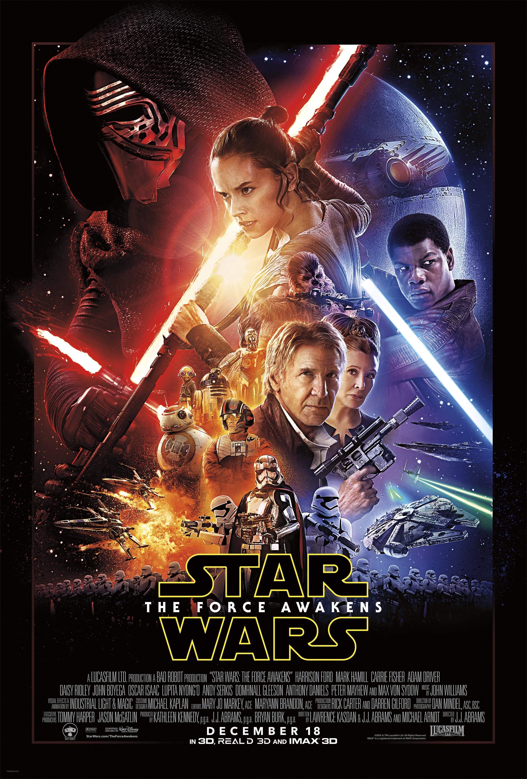 Star Wars The Force Awakens Poster