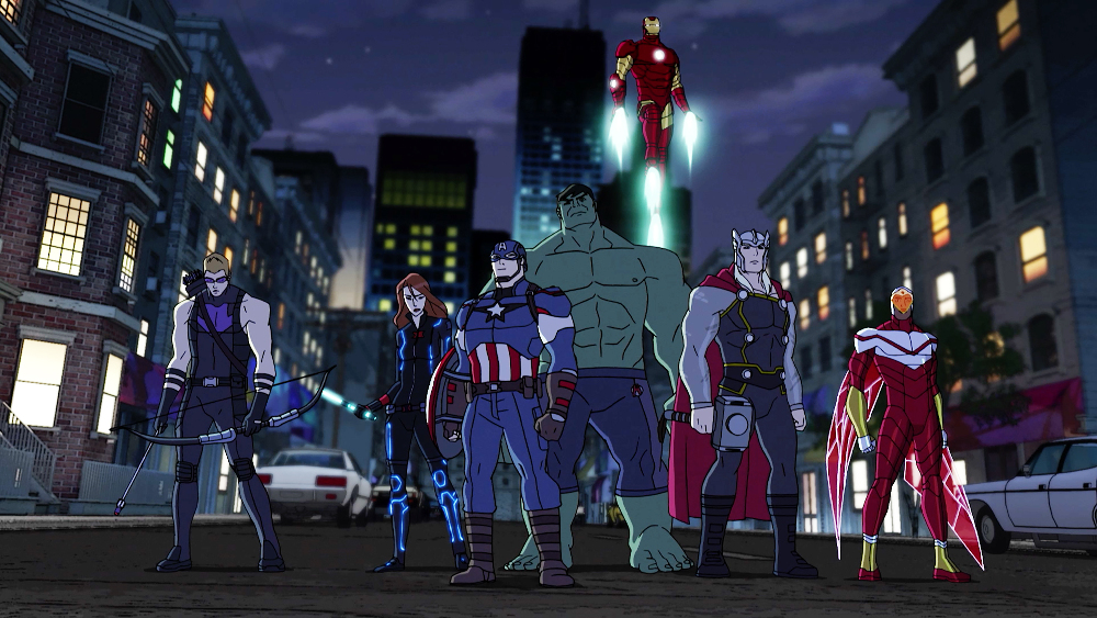HAWKEYE, BLACK WIDOW, CAPTAIN AMERICA, HULK, IRON MAN, THOR, FALCON