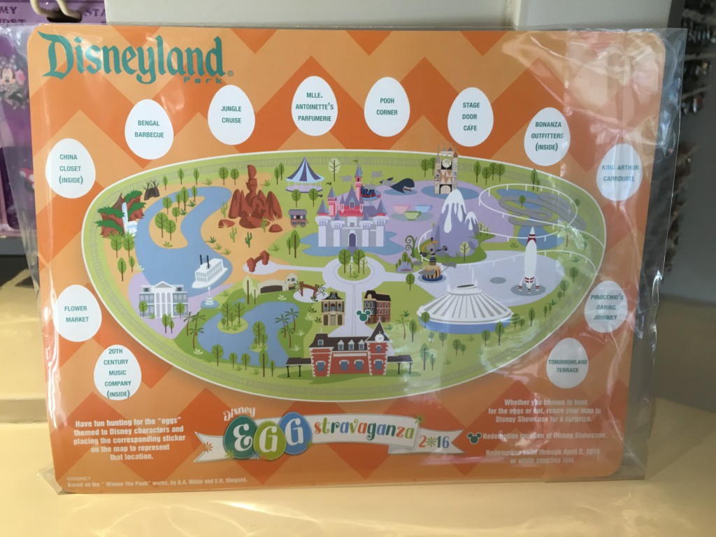 Disneyland Map 2016