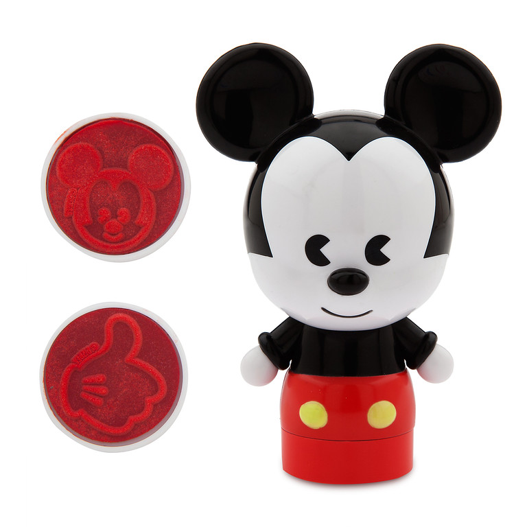 Easily my favorite item in the collection. Mickey’s hands pop up as if to cheer you on as you stamp his thumbs up. YAY Me!!