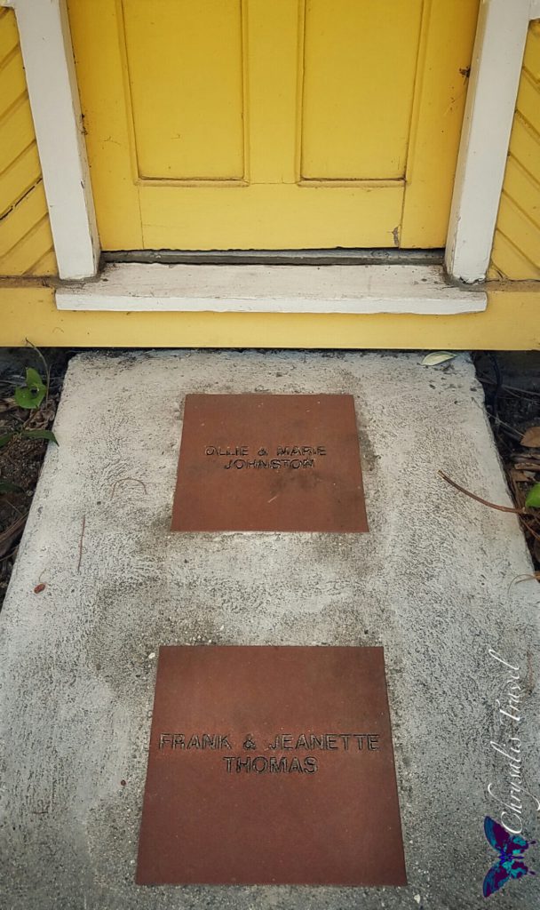 Tiles in front of Ollie Johnston's Station