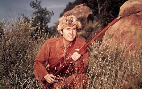 'Davy Crockett, King Of The Wild Frontier' TV Series - 1954-56...No Merchandising. Editorial Use Only Mandatory Credit: Photo by c.Everett Collection / Rex Features ( 788700a ) 'Davy Crockett, King Of The Wild Frontier', Fess Parker, 1955 'Davy Crockett, King Of The Wild Frontier' TV Series - 1954-56