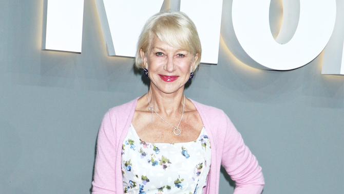 Mandatory Credit: Photo by Gregory Pace/BEI/Shutterstock (5701103az) Helen Mirren The Museum of Modern Art Party in the Garden, New York, America - 01 Jun 2016