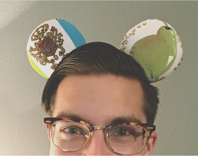 Why yes, those are custom Princess Diaries ears from