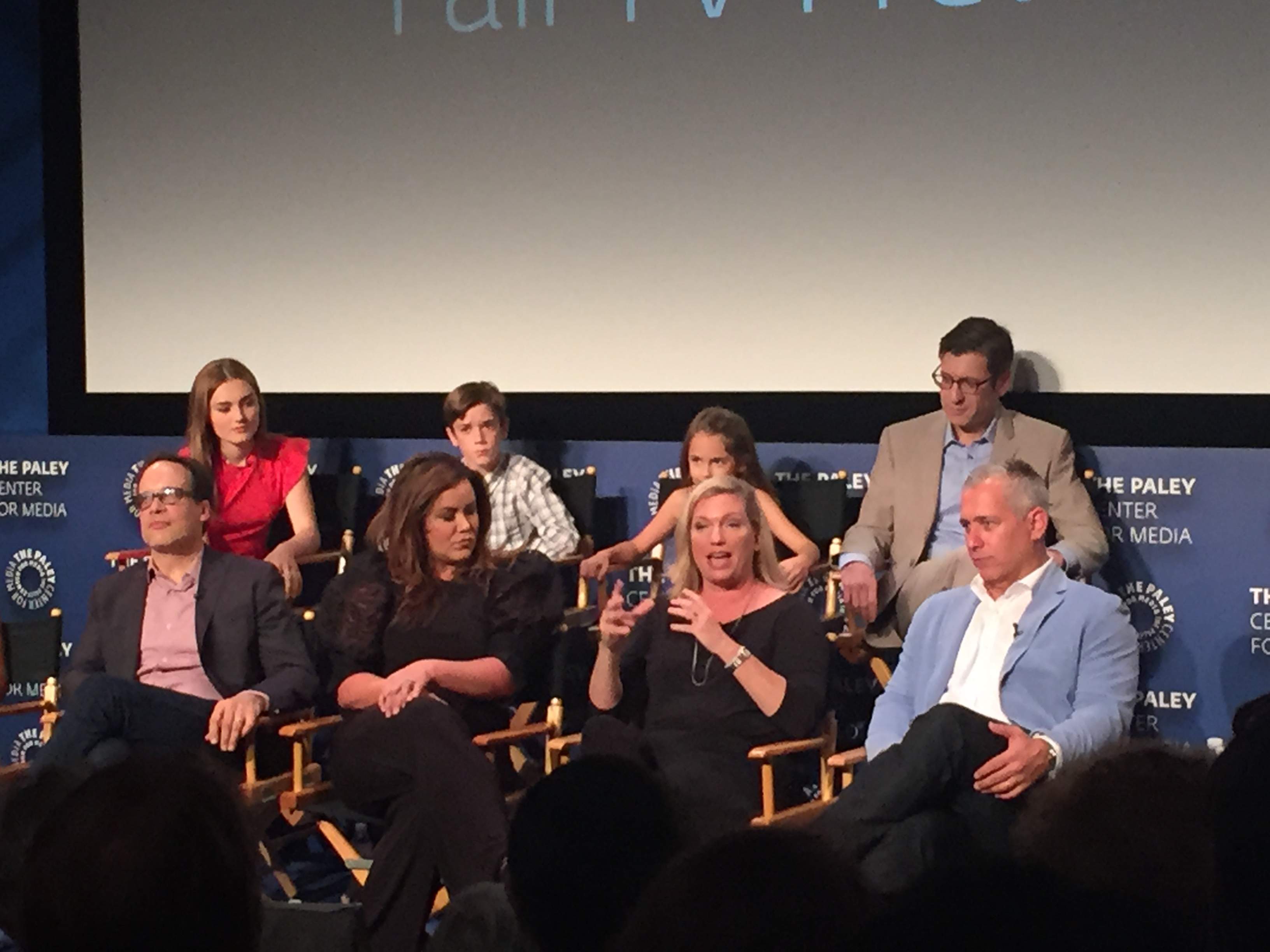 Show creator Sarah Dunn makes a point