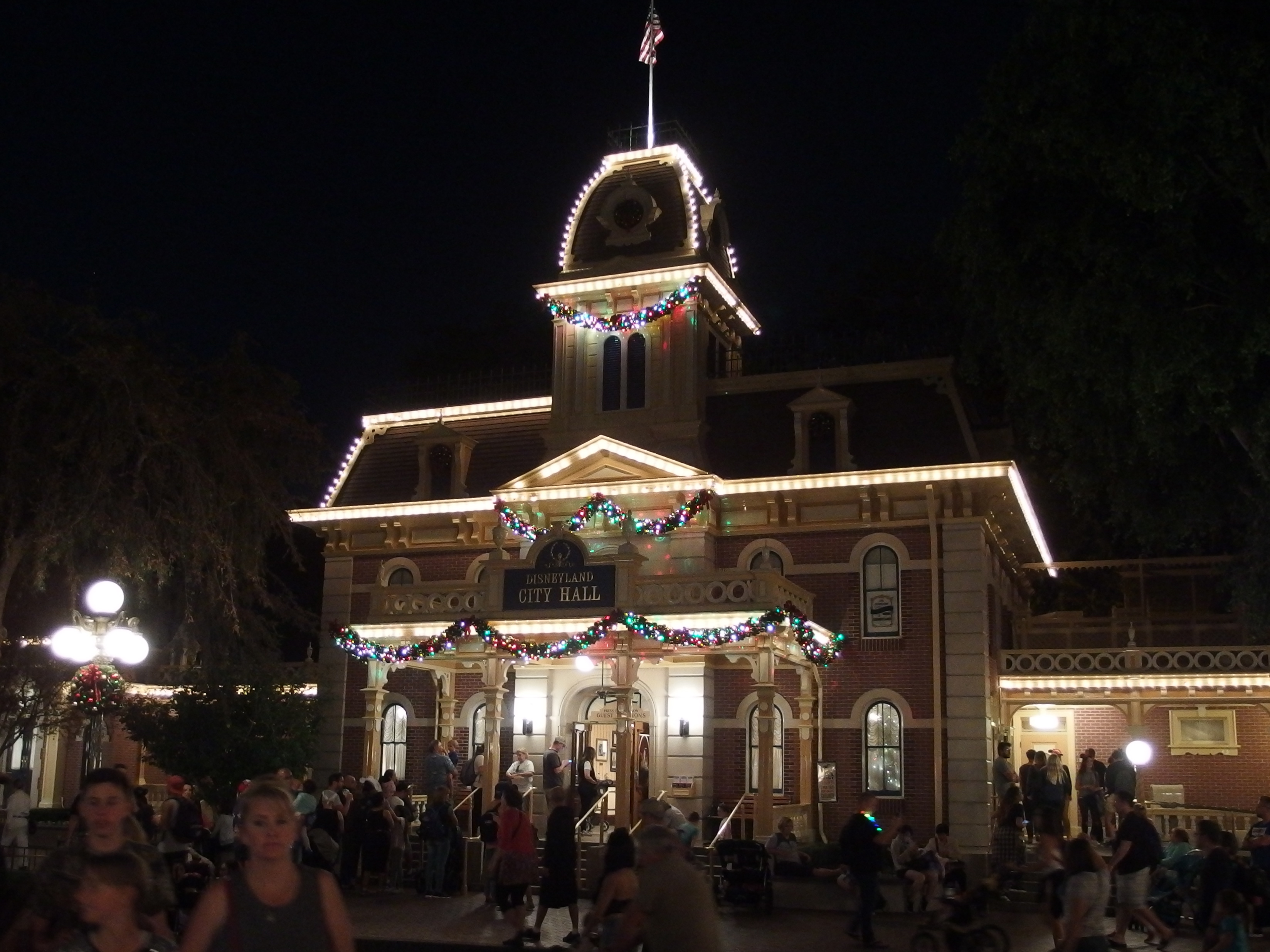 Decorations adorn City Hall