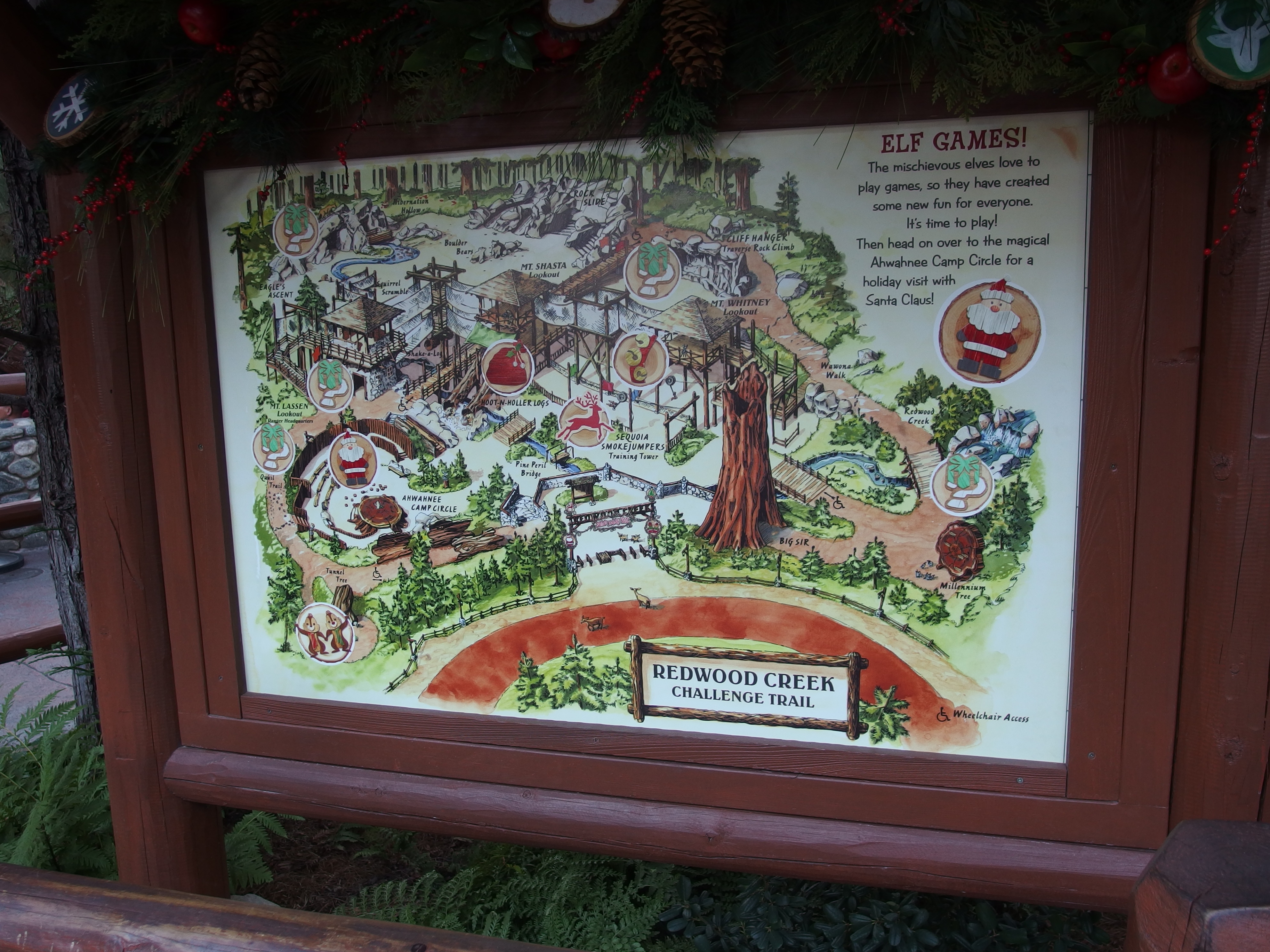 Elves have taken over the Challenge Trail