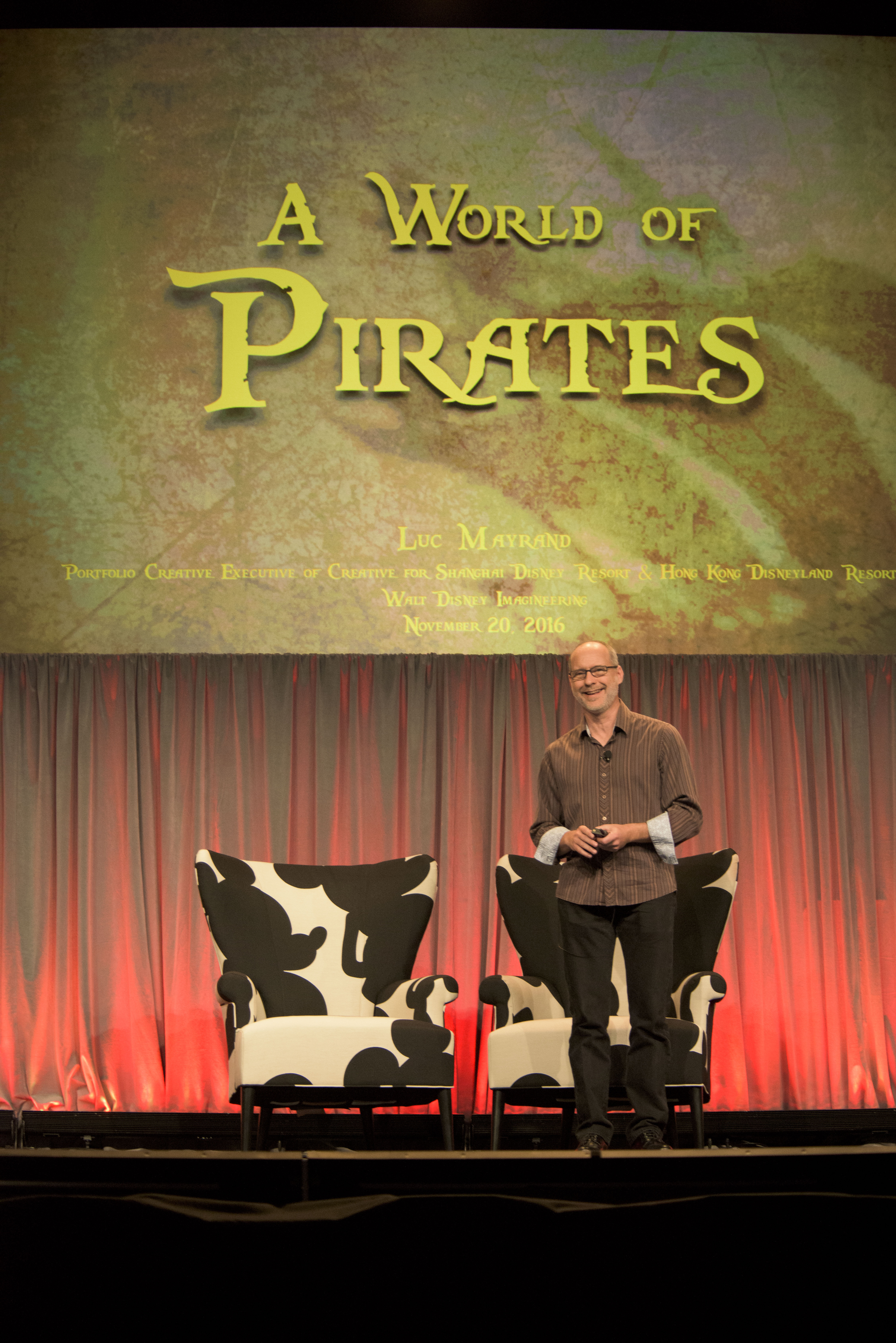 Shanghai Disneyland Portfolio Creative Executive Luc Mayrand shared details of Shanghai Disneyland’s Treasure Cove, which is home to Eye of the Storm: Captain Jack’s Stunt Spectacular and Pirates of the Caribbean: Battle for the Sunken Treasure. (Disney)