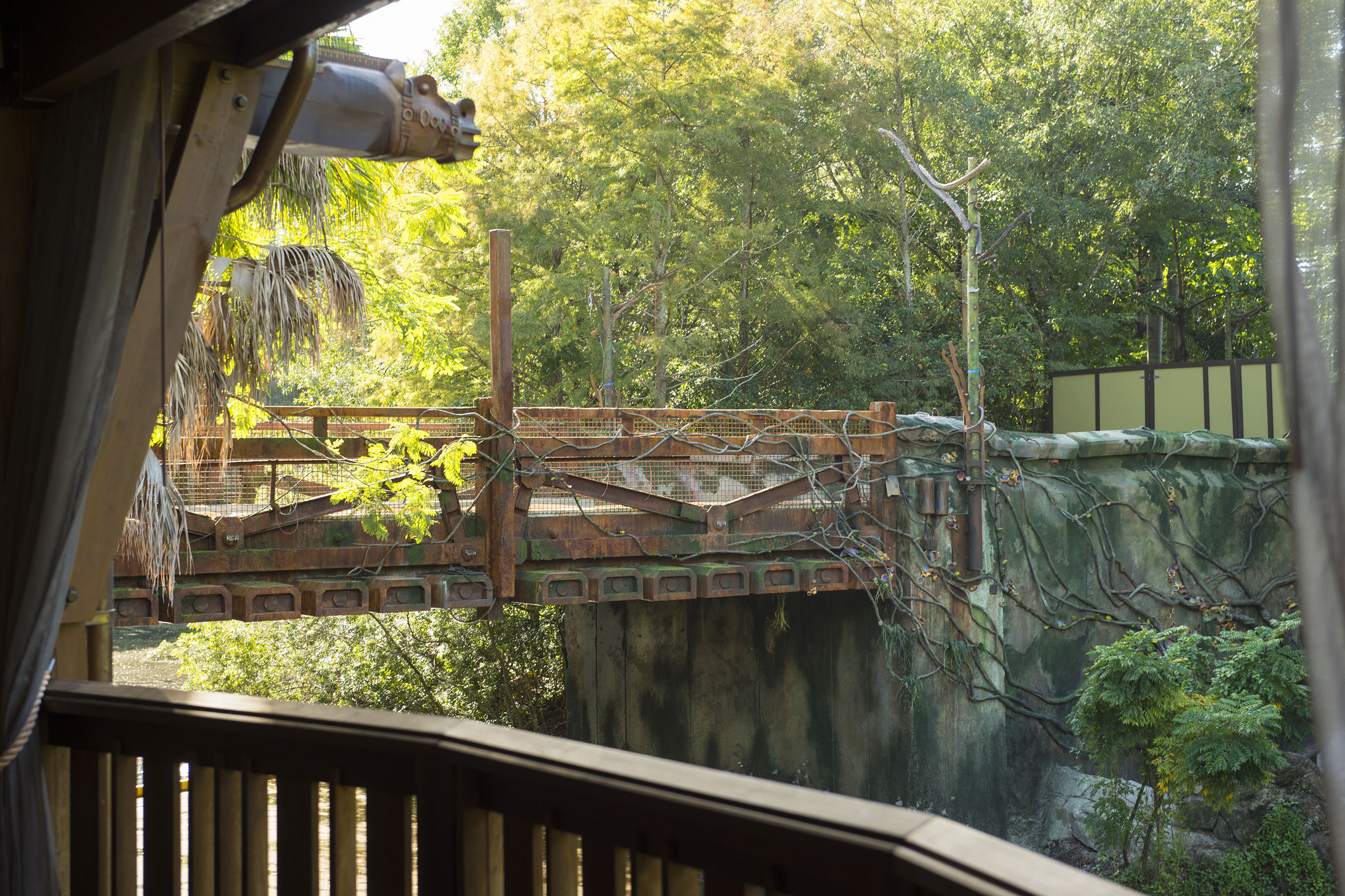 This recently revealed entry bridge to Pandora – The World of AVATAR will connect to Discovery Island when the new land opens at Disney’s Animal Kingdom next summer. (Disney)
