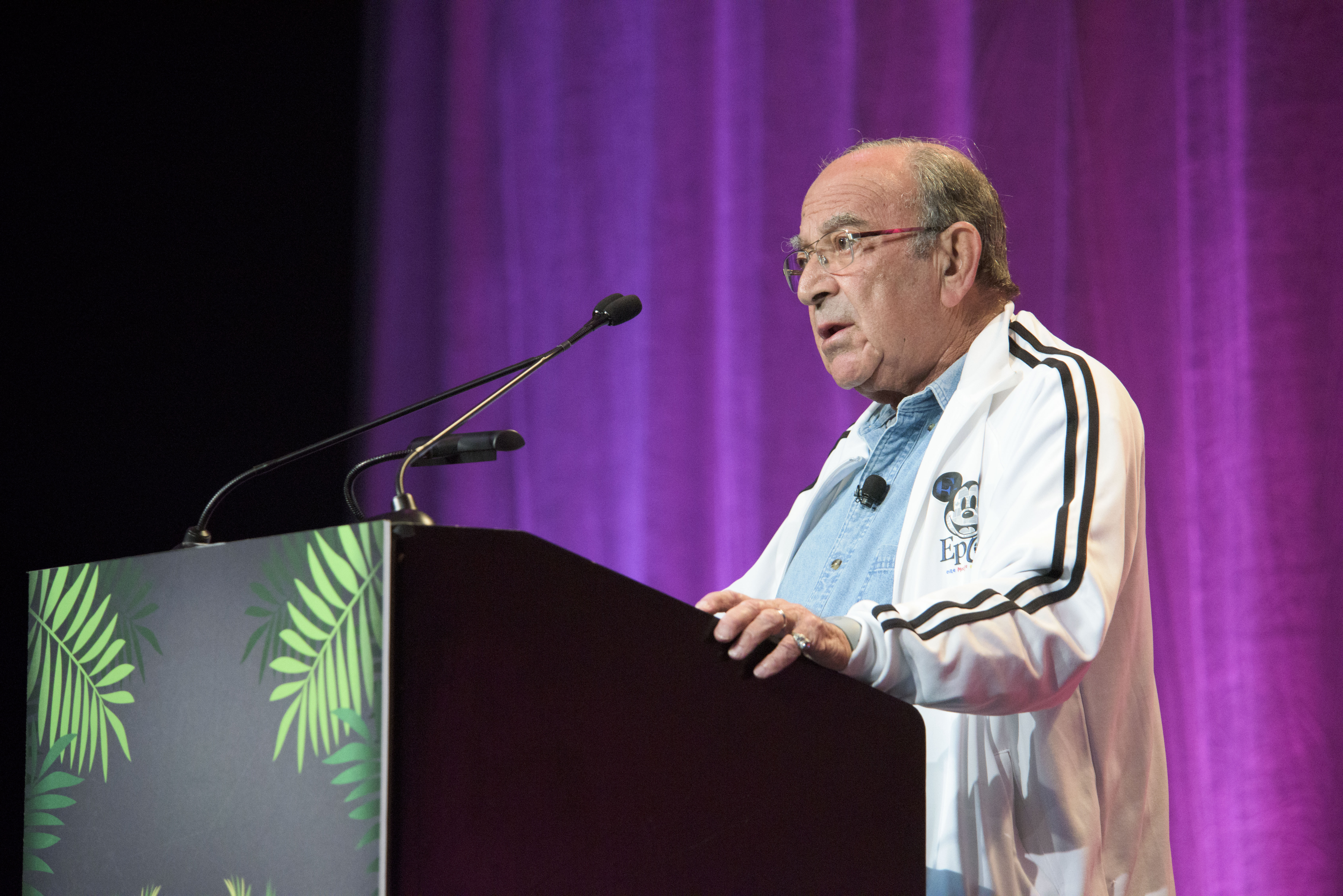 Disney Legend Marty Sklar takes Destination D guests through the earliest concepts of one of the most iconic Disney theme park lands, Adventureland. (Disney)