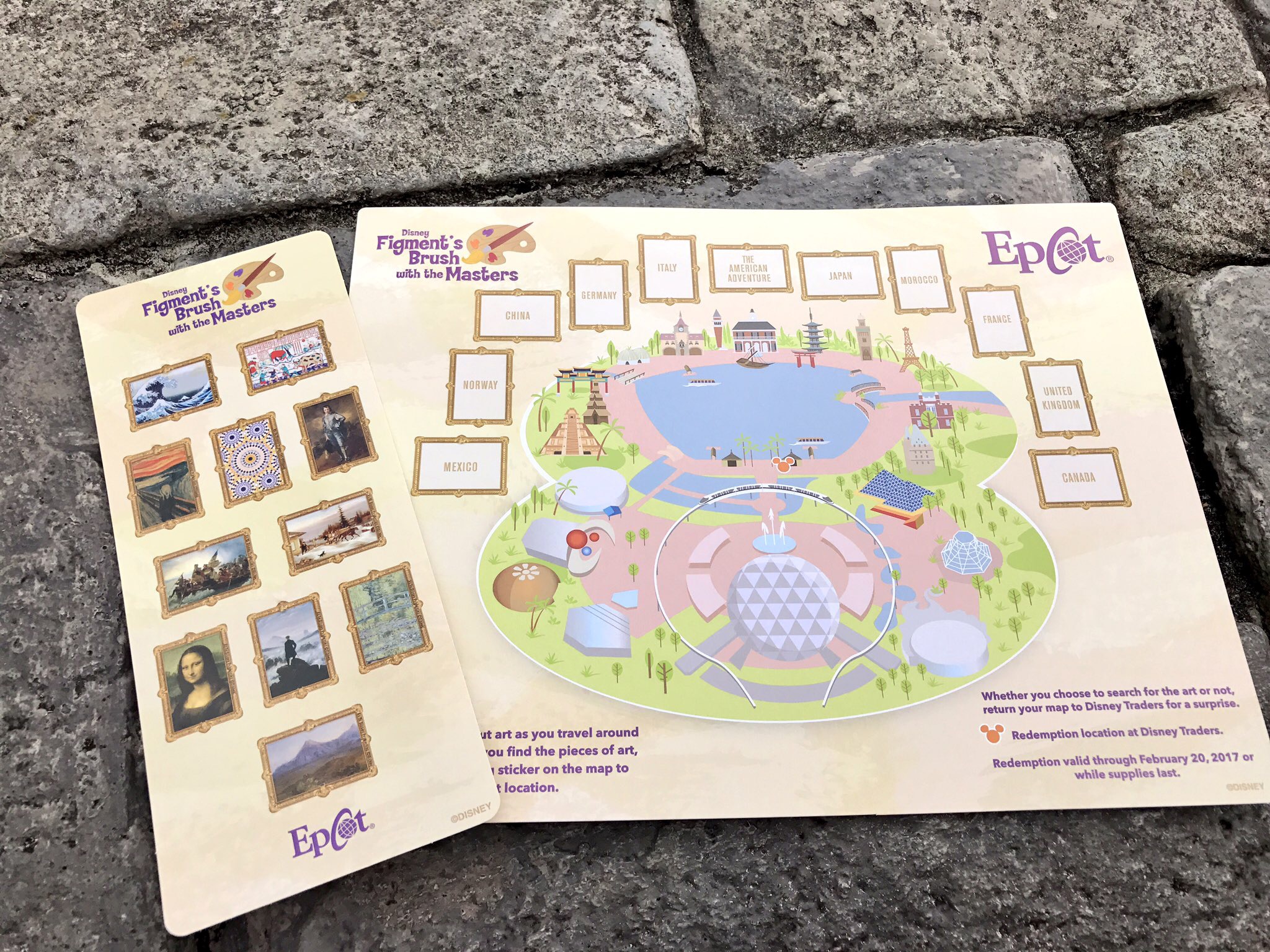 There is a Figment Brush with the Masters Scavenger Hunt