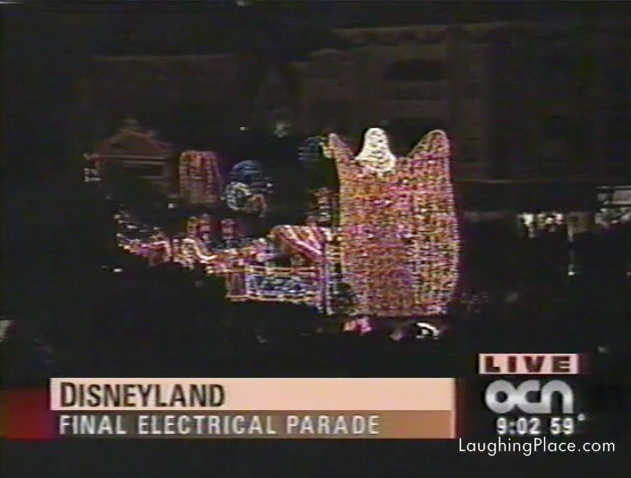 The Main Street Electrical Parade passes into history