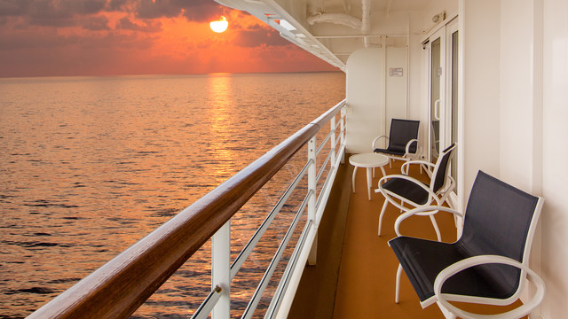 Disney Magic verandah