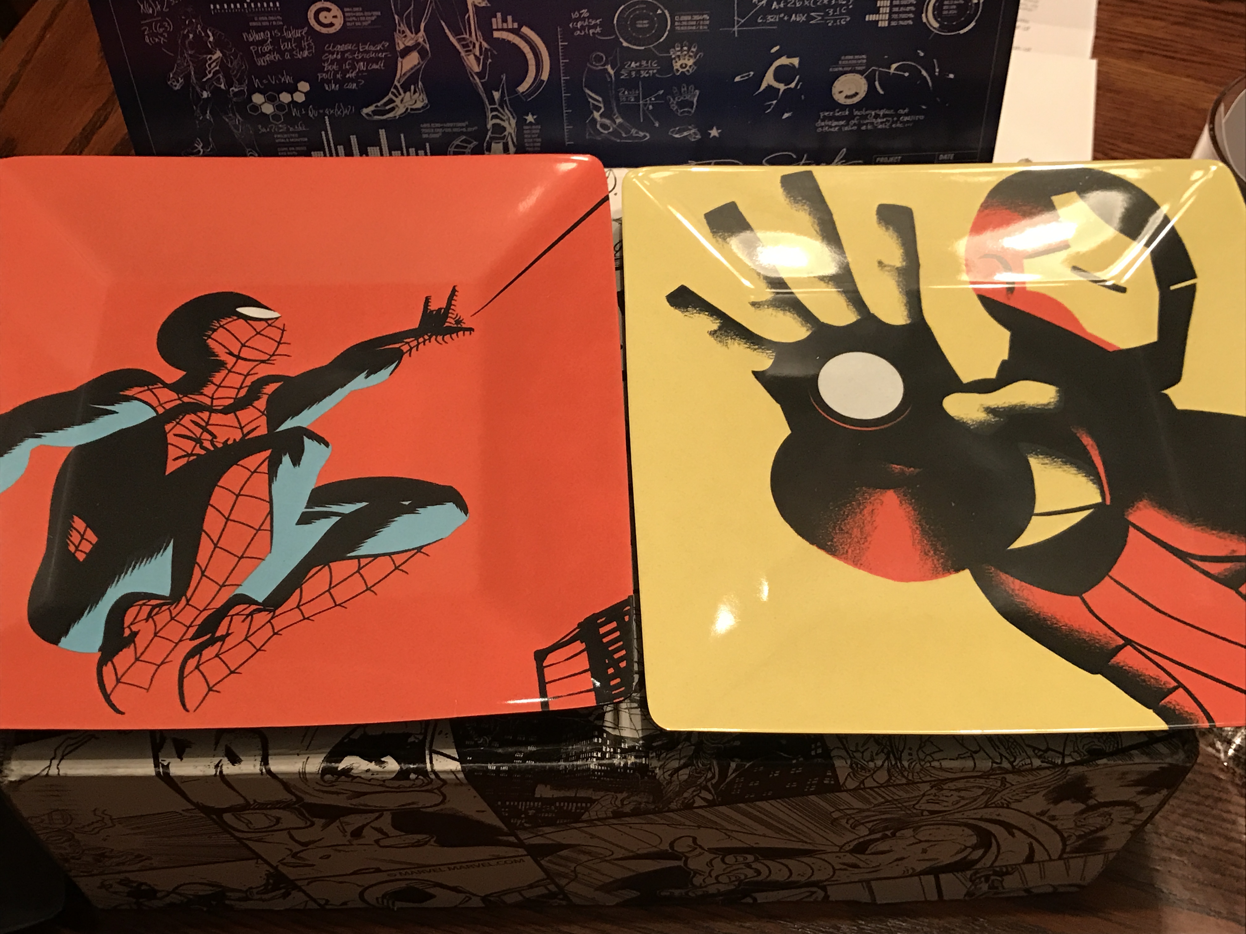 Spider-Man and Iron Man