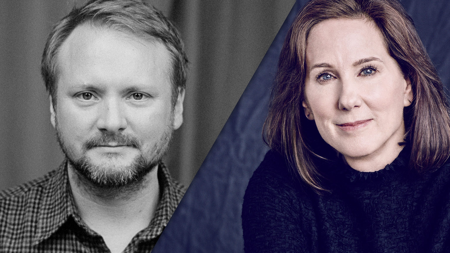 Rian Johnson & Kathleen Kennedy