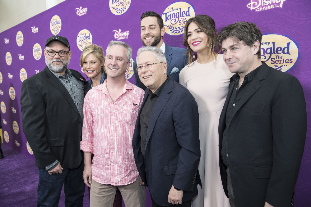 CHRIS SONNENBURG (EXECUTIVE PRODUCER), JULIE BOWEN, KEVIN KLIESCH (SCORE COMPOSER), ZACHARY LEVI, ALAN MENKEN (SONG COMPOSER), MANDY MOORE, GLENN SLATER (SONG LYRICIST)