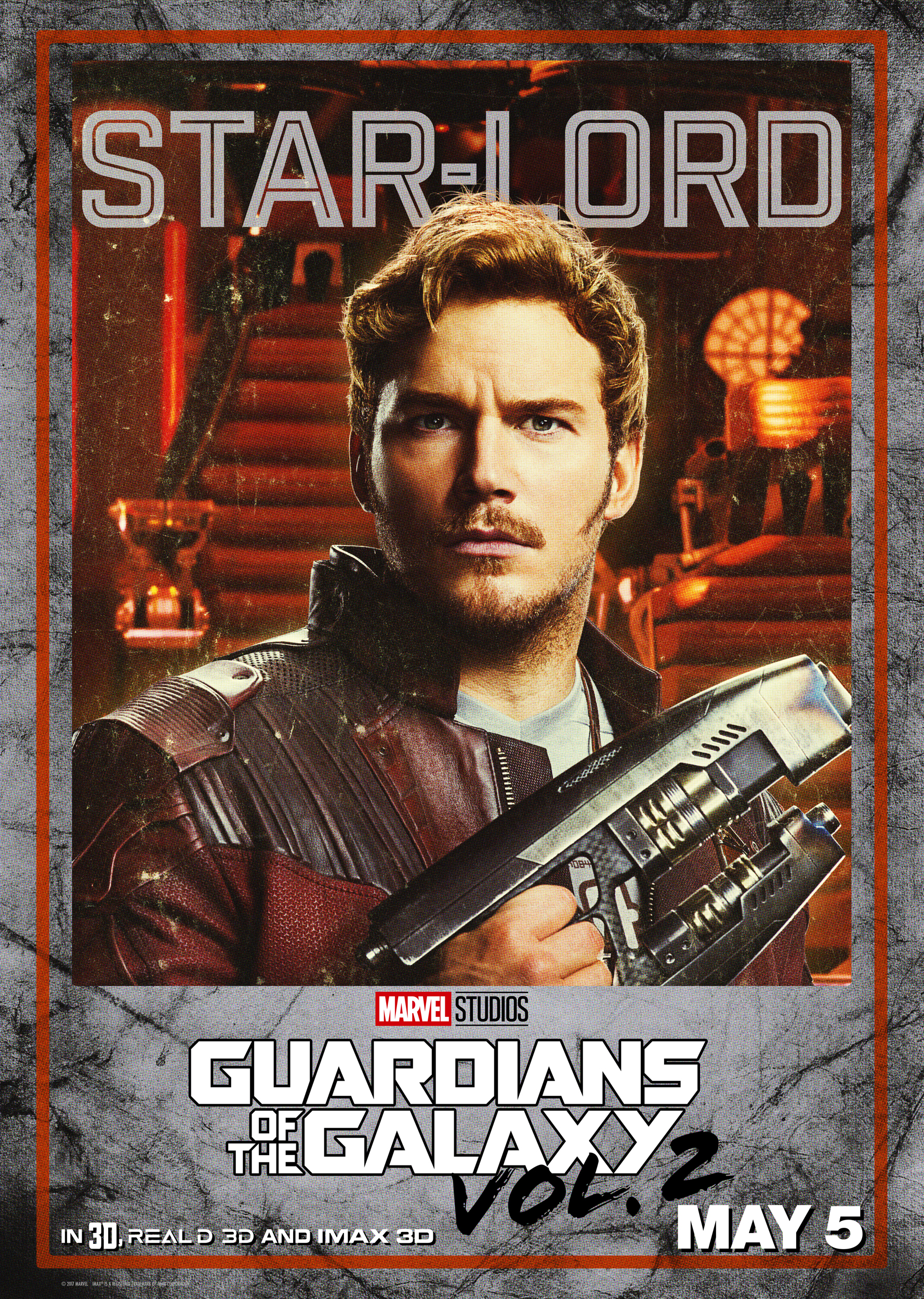 Chris Pratt as Peter Quill/Star-Lord