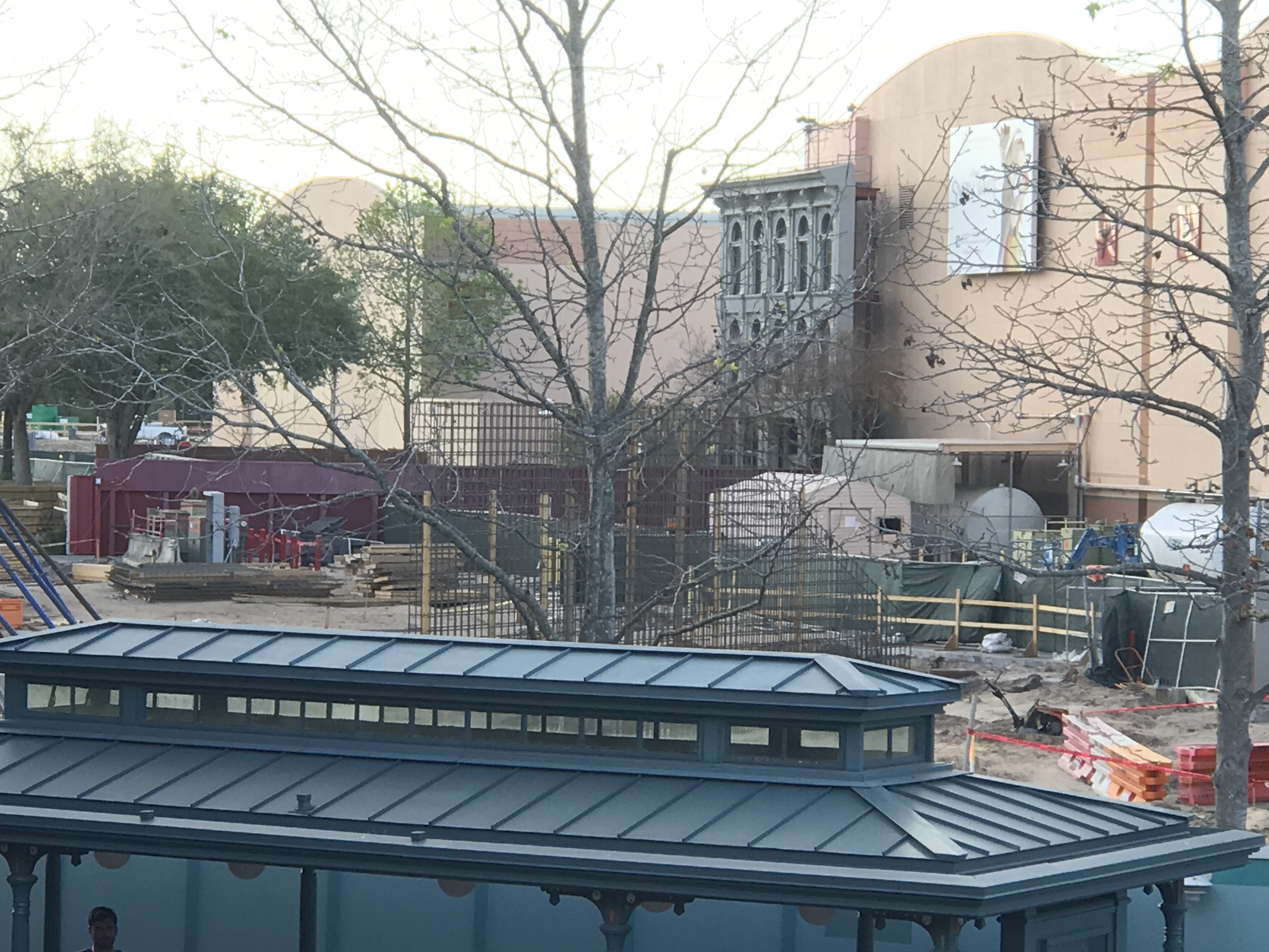 View from upper level of PizzeRizzo