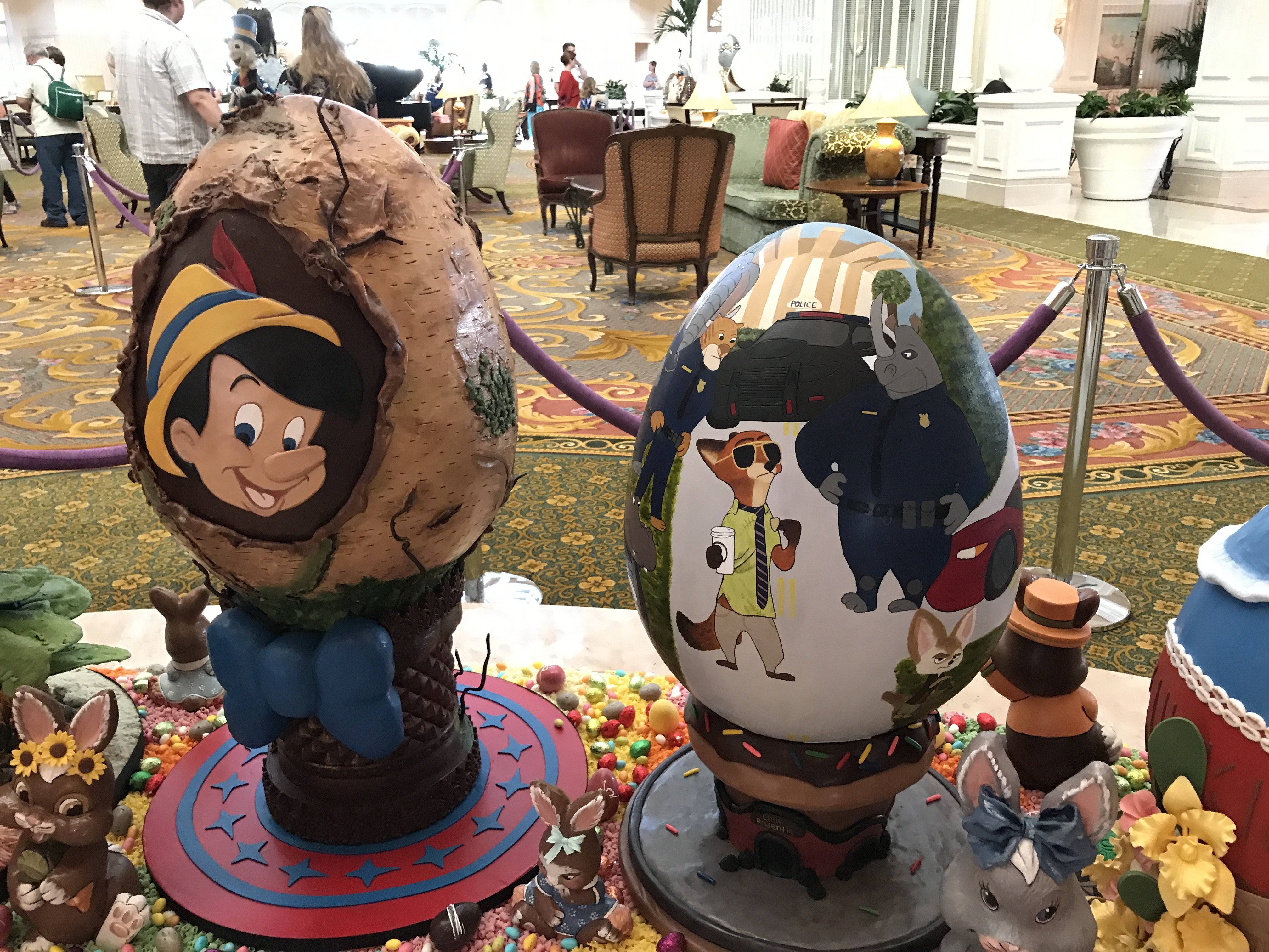 Zootopia and Pinocchio Eggs