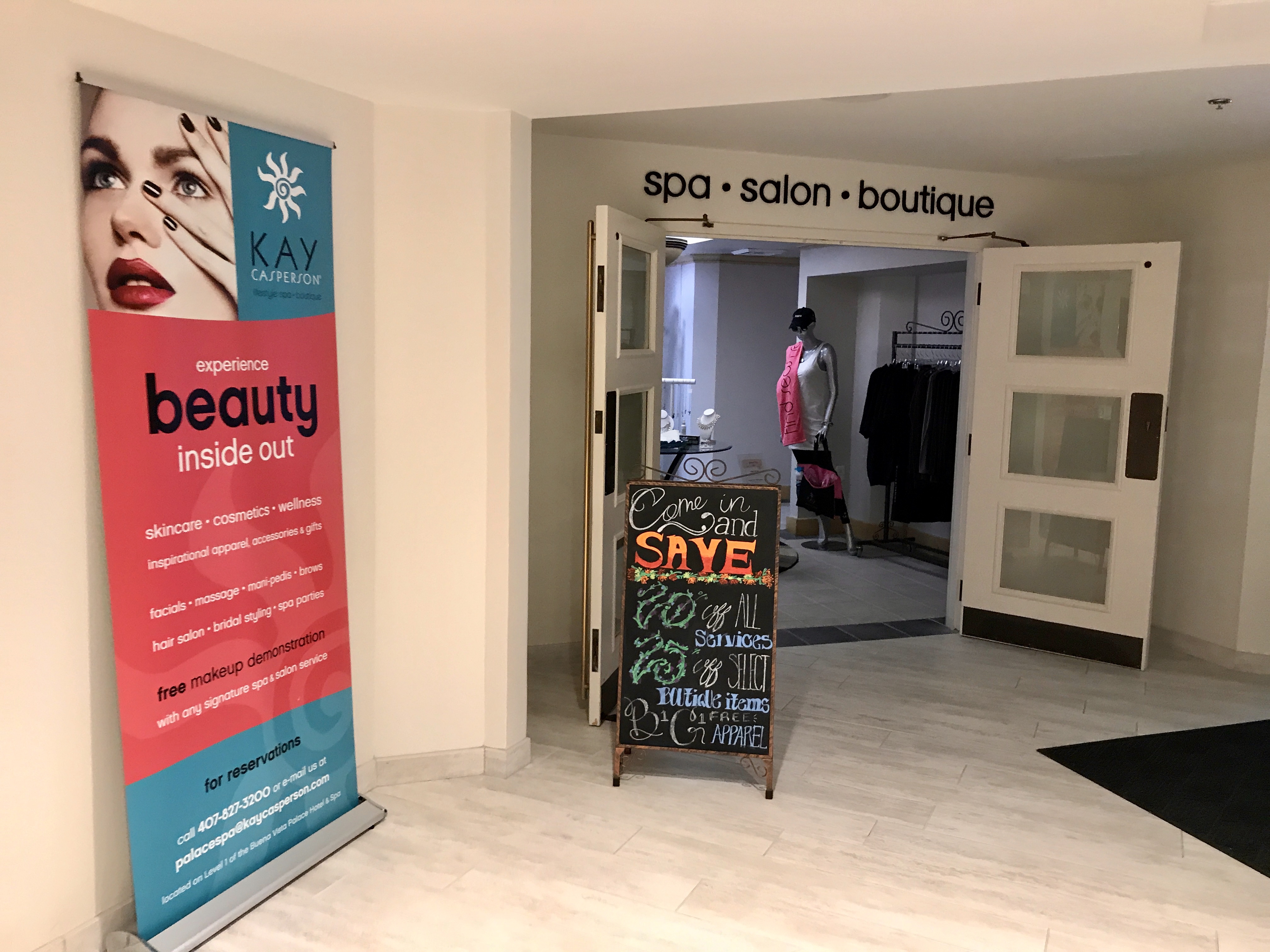 KAY CASPERSON SPA, SALON + BOUTIQUE