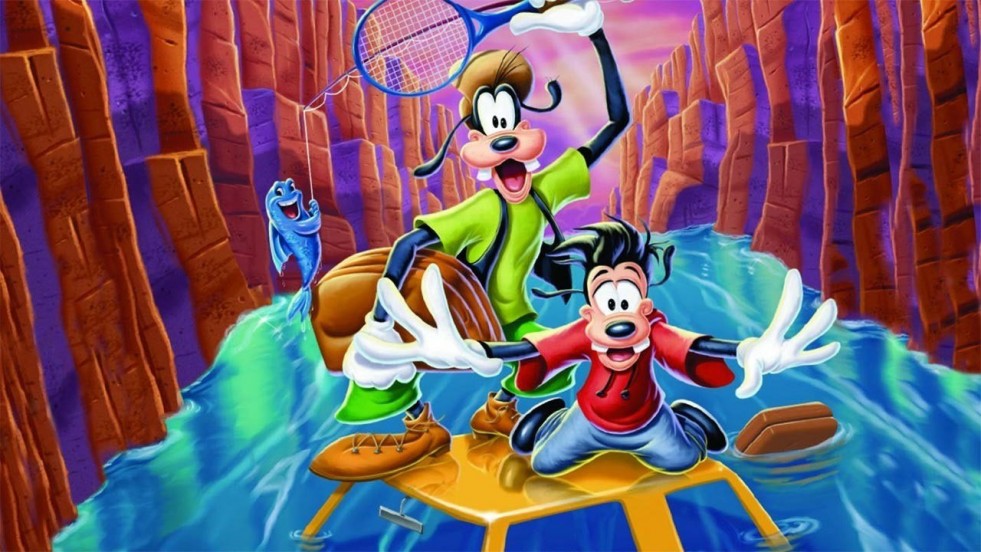 Disney single dad Goofy with son Max