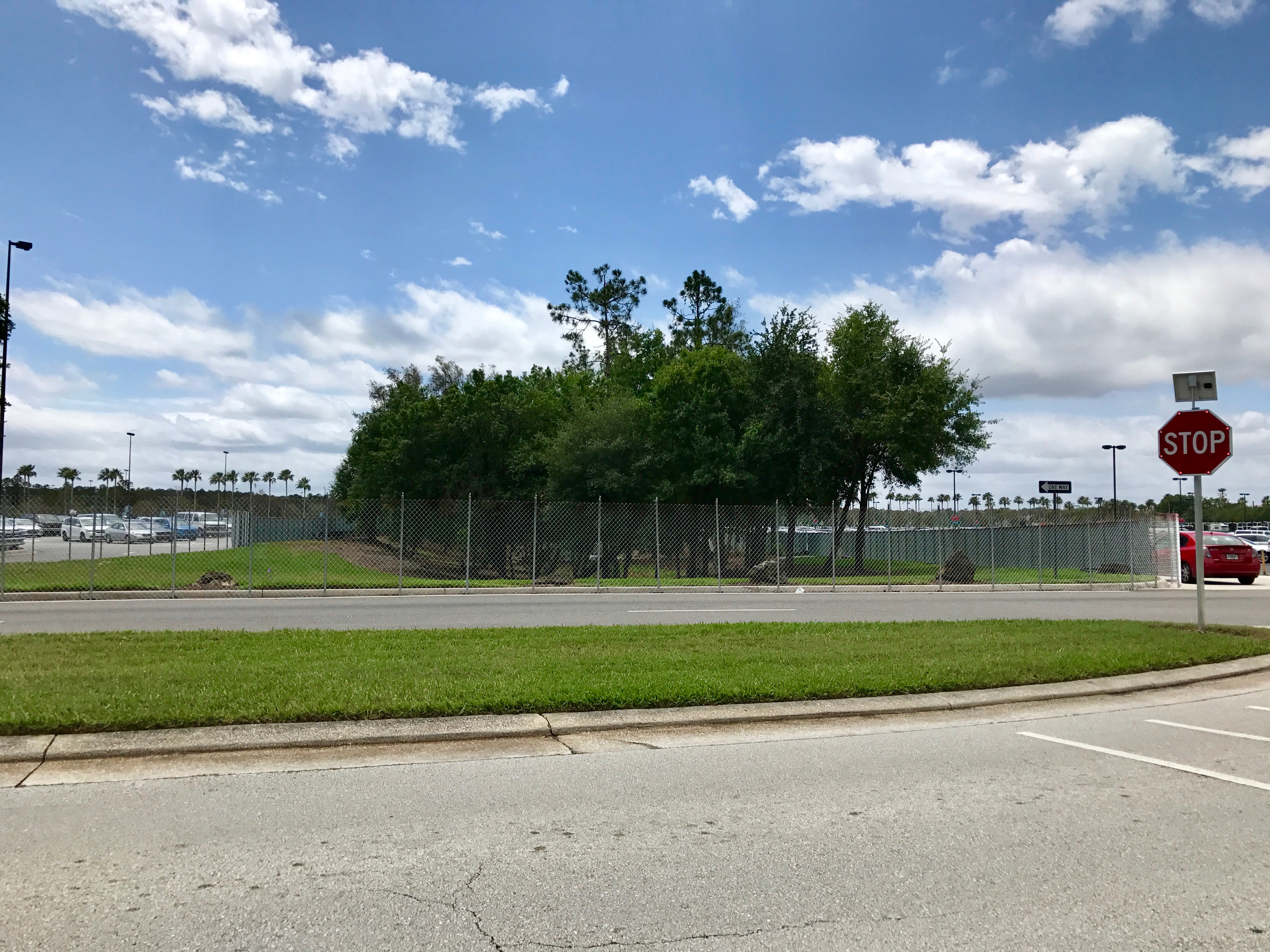 Parking lot changes at DHS