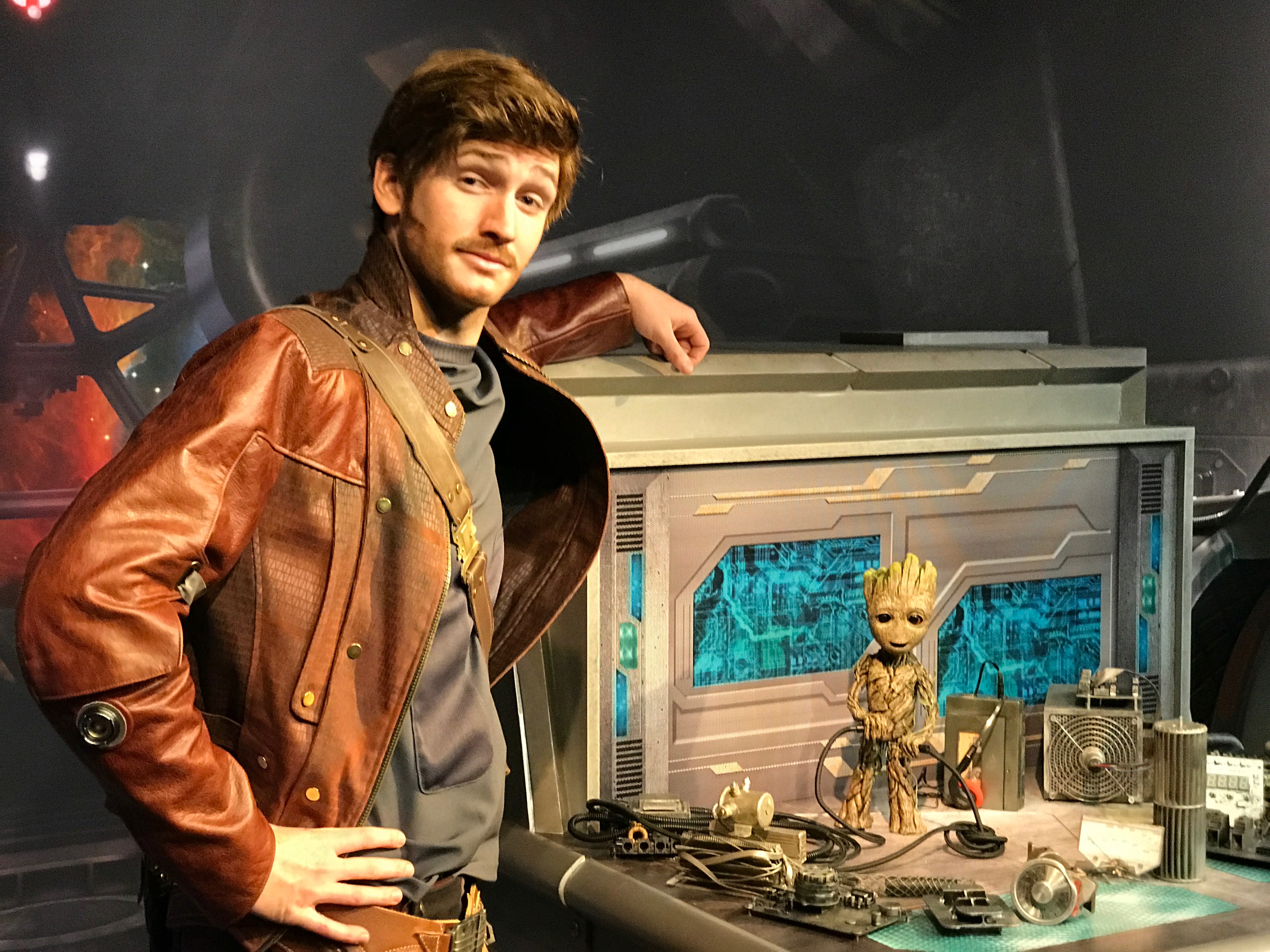 Star-Lord and Baby Groot