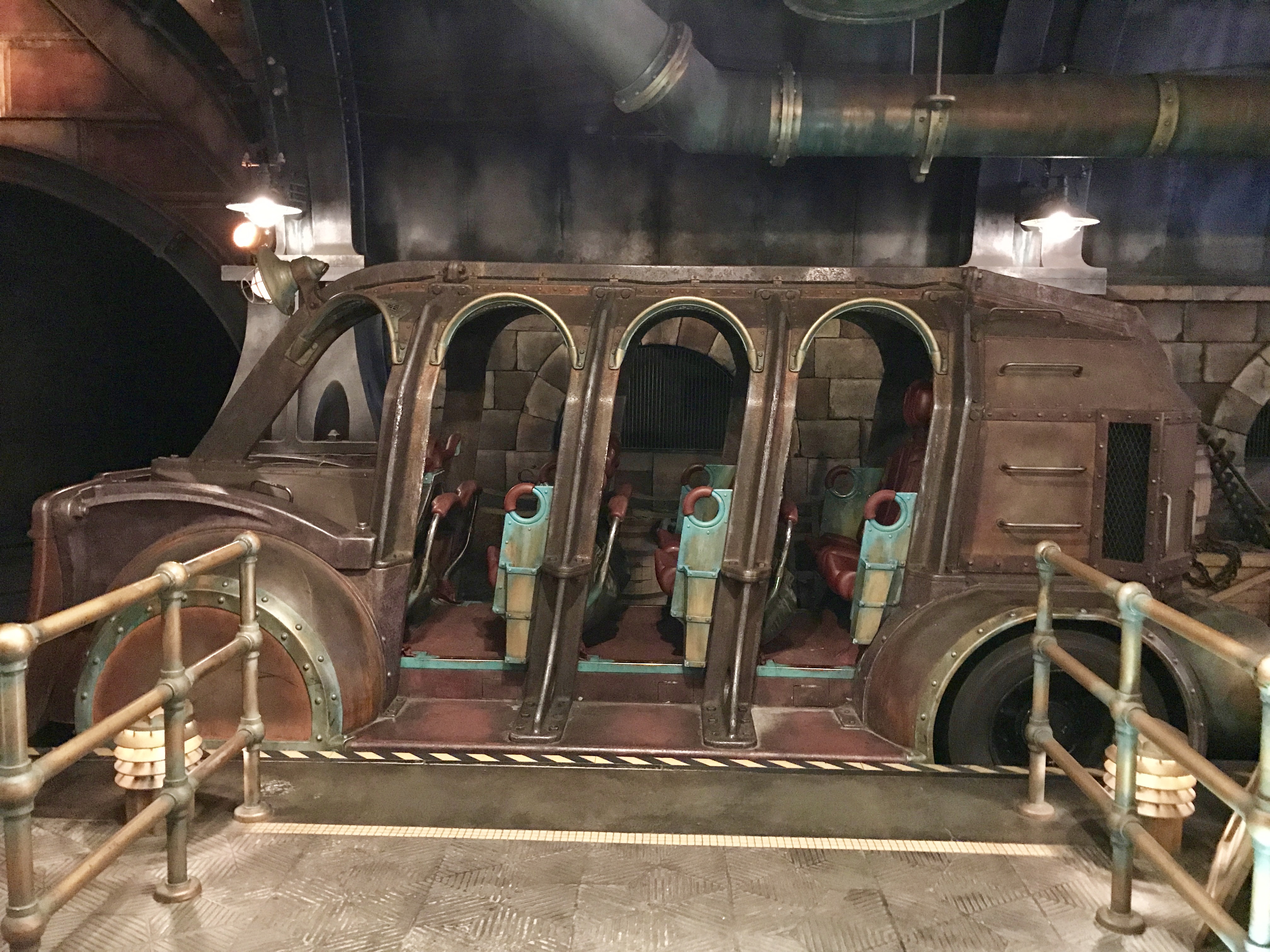 Journey to the Center of the Earth Vehicle Tokyo DisneySea