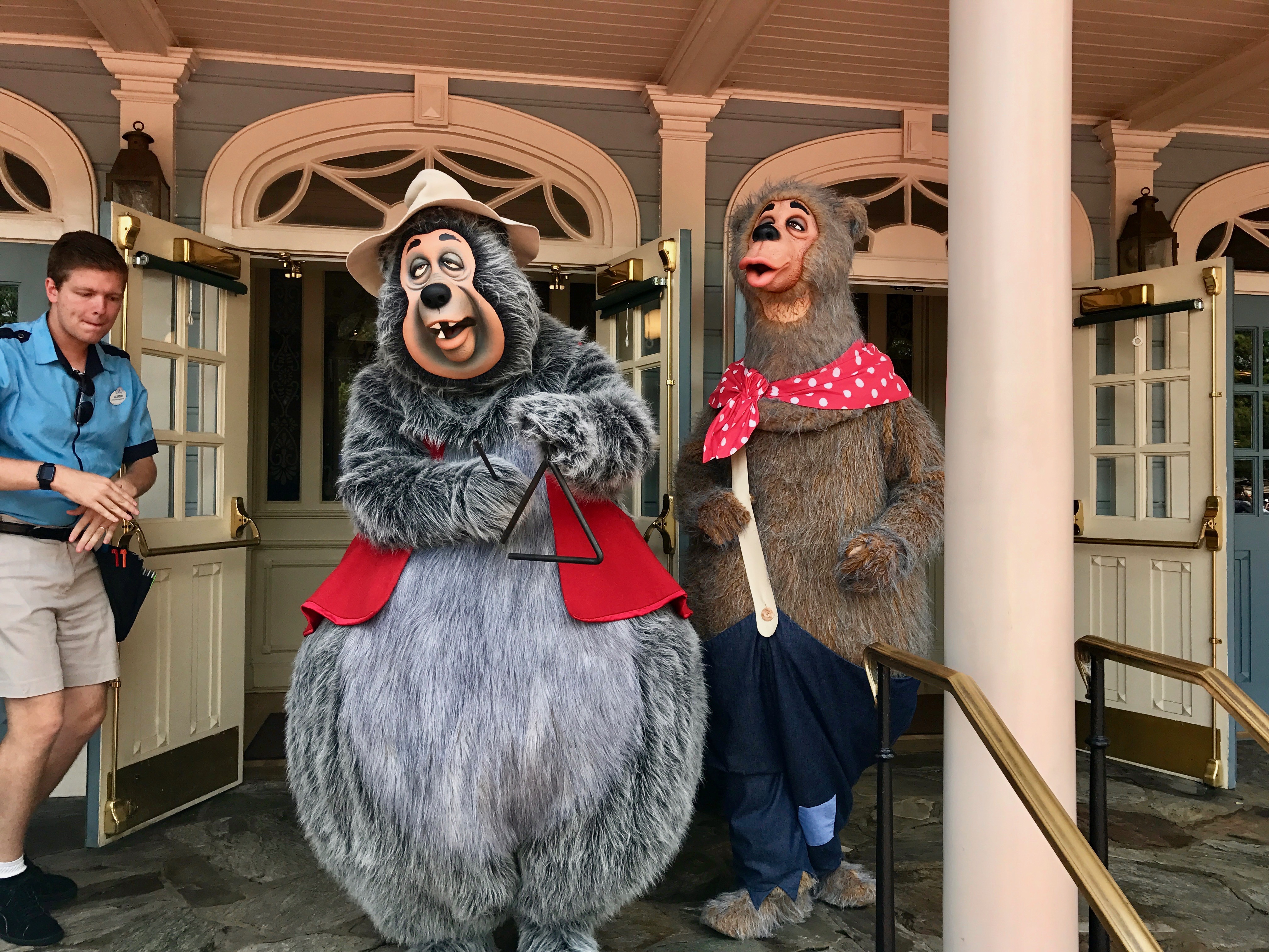 Country Bears Big Al and Liver Lips