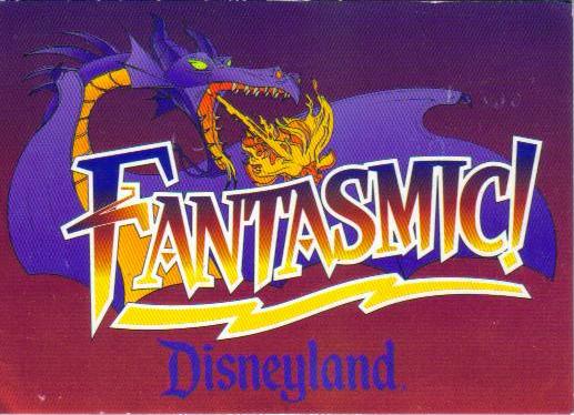 Disneyland - Fantasmic! Information Card