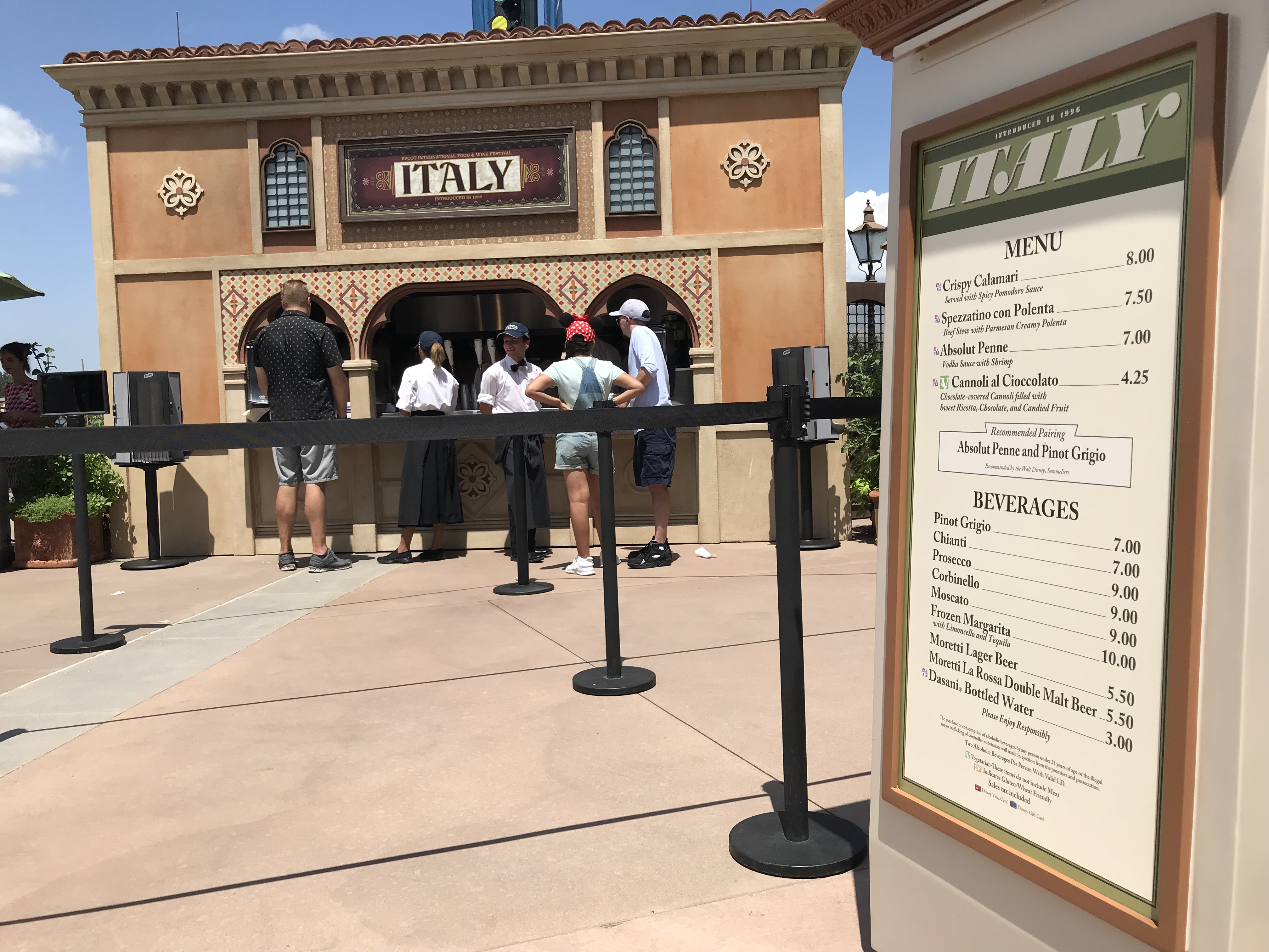 Epcot Food & Wine - Italy Marketplace