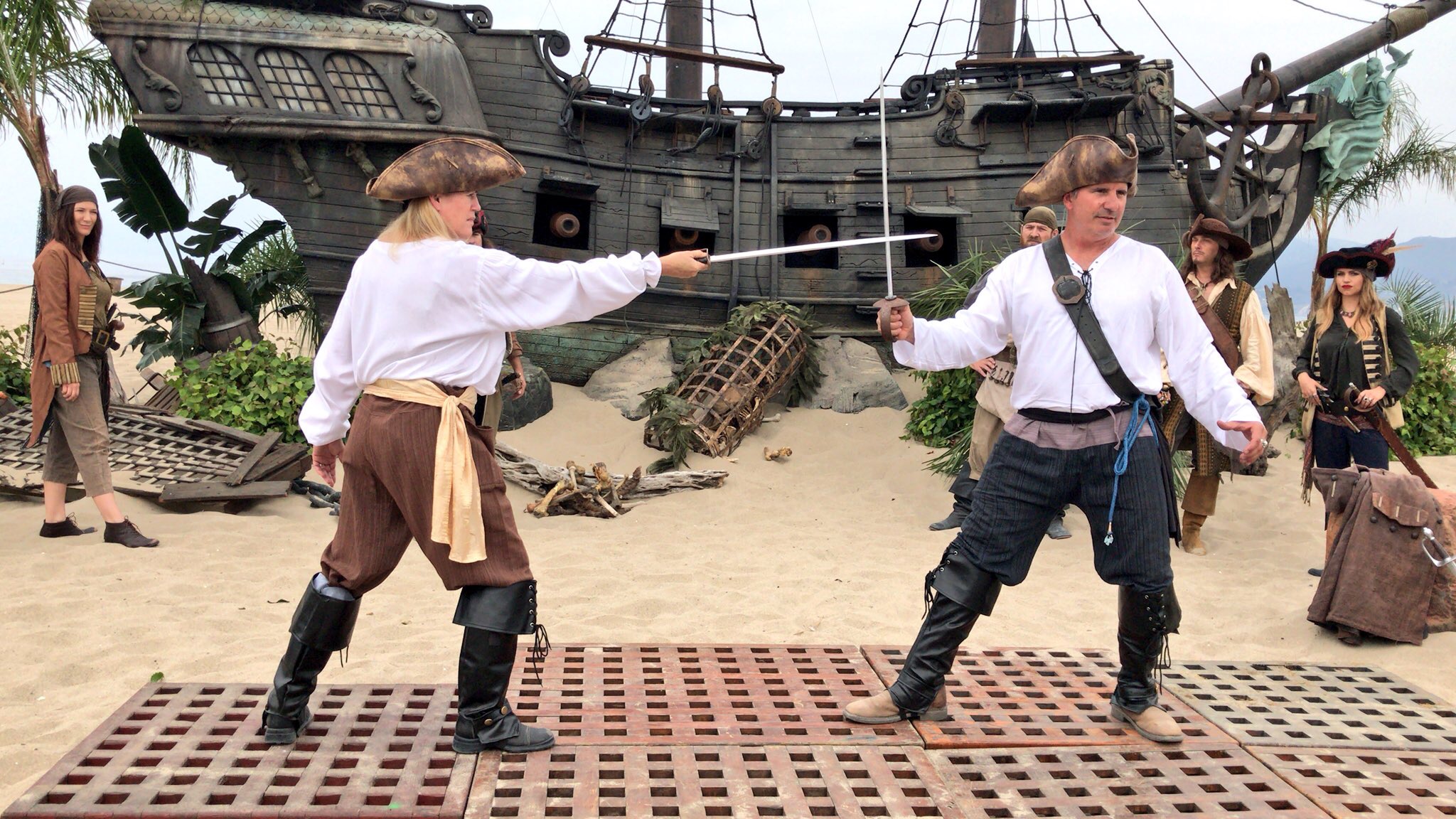 Talk Like A Pirate Day - Pirates of the Caribbean: Dead Men Tell No Tales Lisa Hoyle and Tony Angelotti