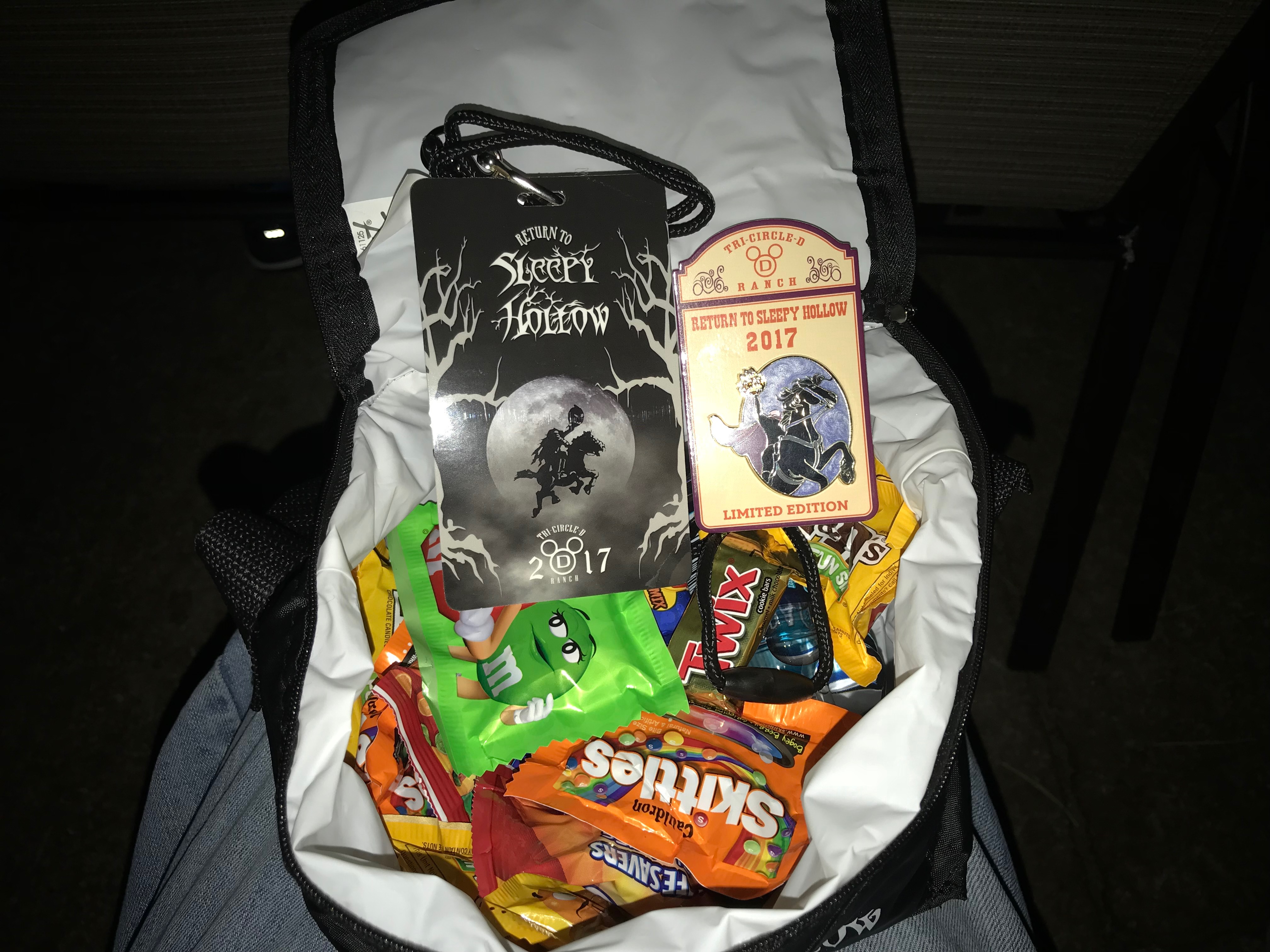 Fort Wilderness Campground - Return To Sleepy Hollow Treat Bag