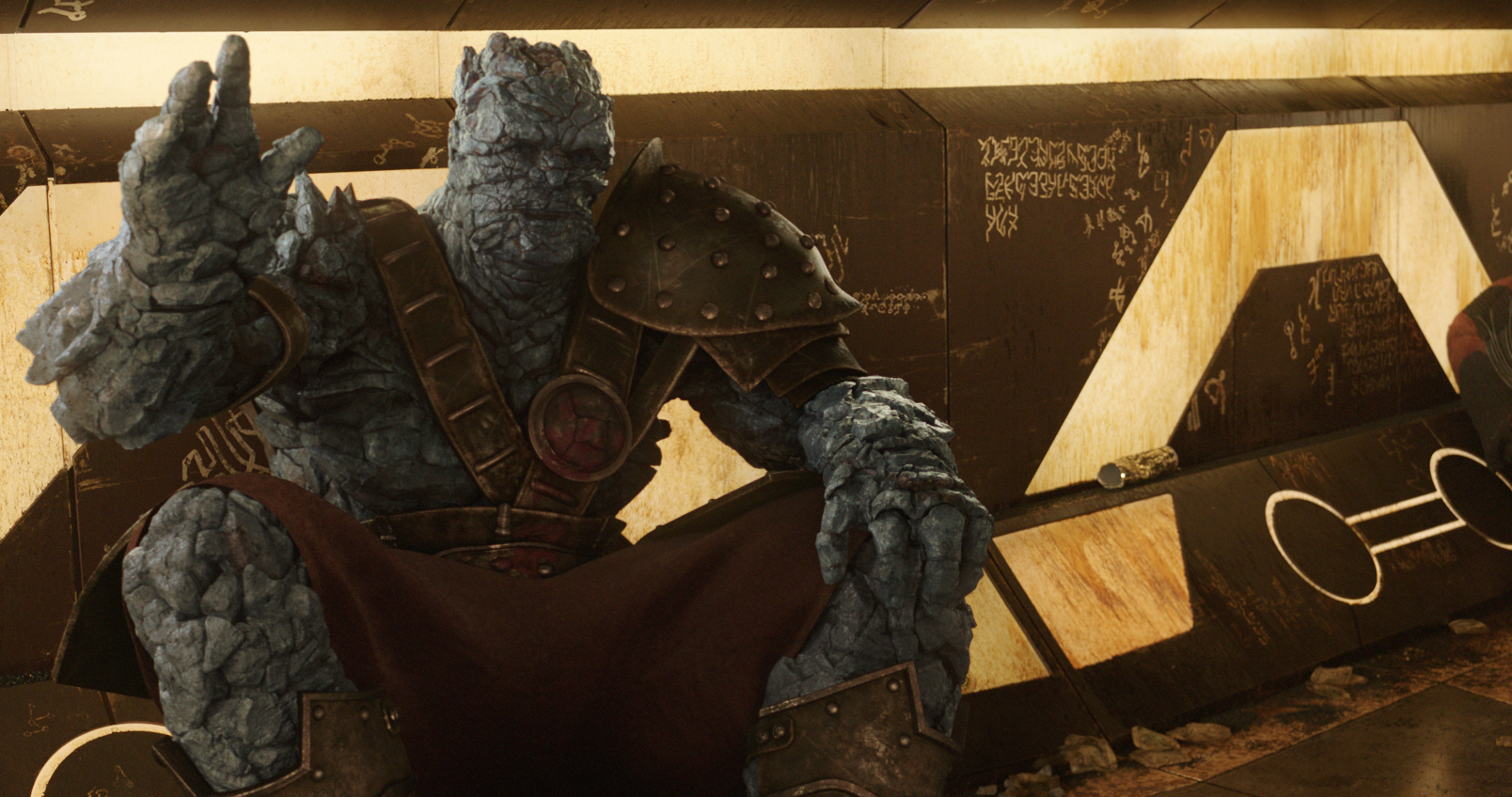 Marvel Studios' THOR: RAGNAROK..Korg (Taika Waititi)