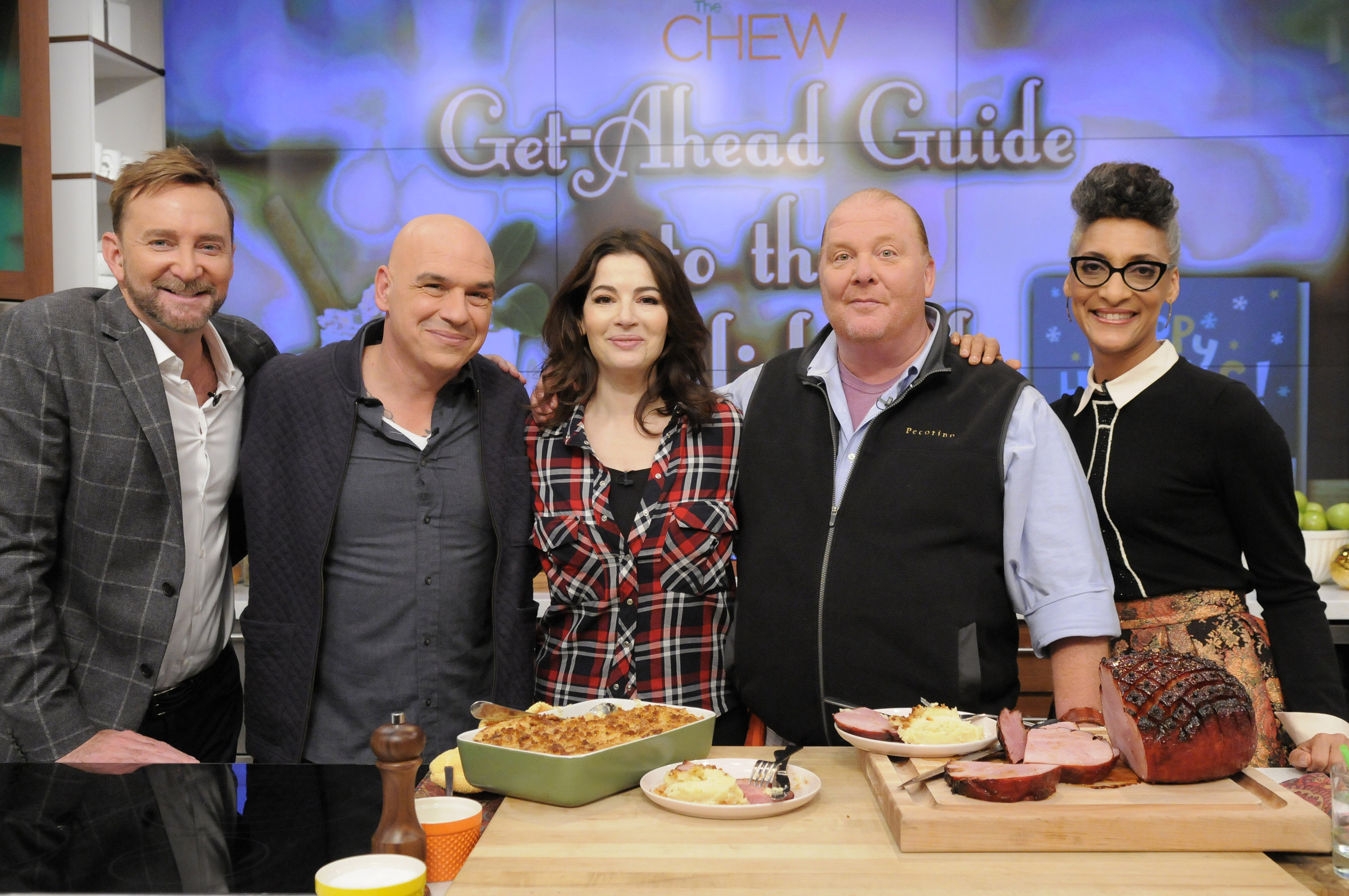 Batali pictured second from the right.