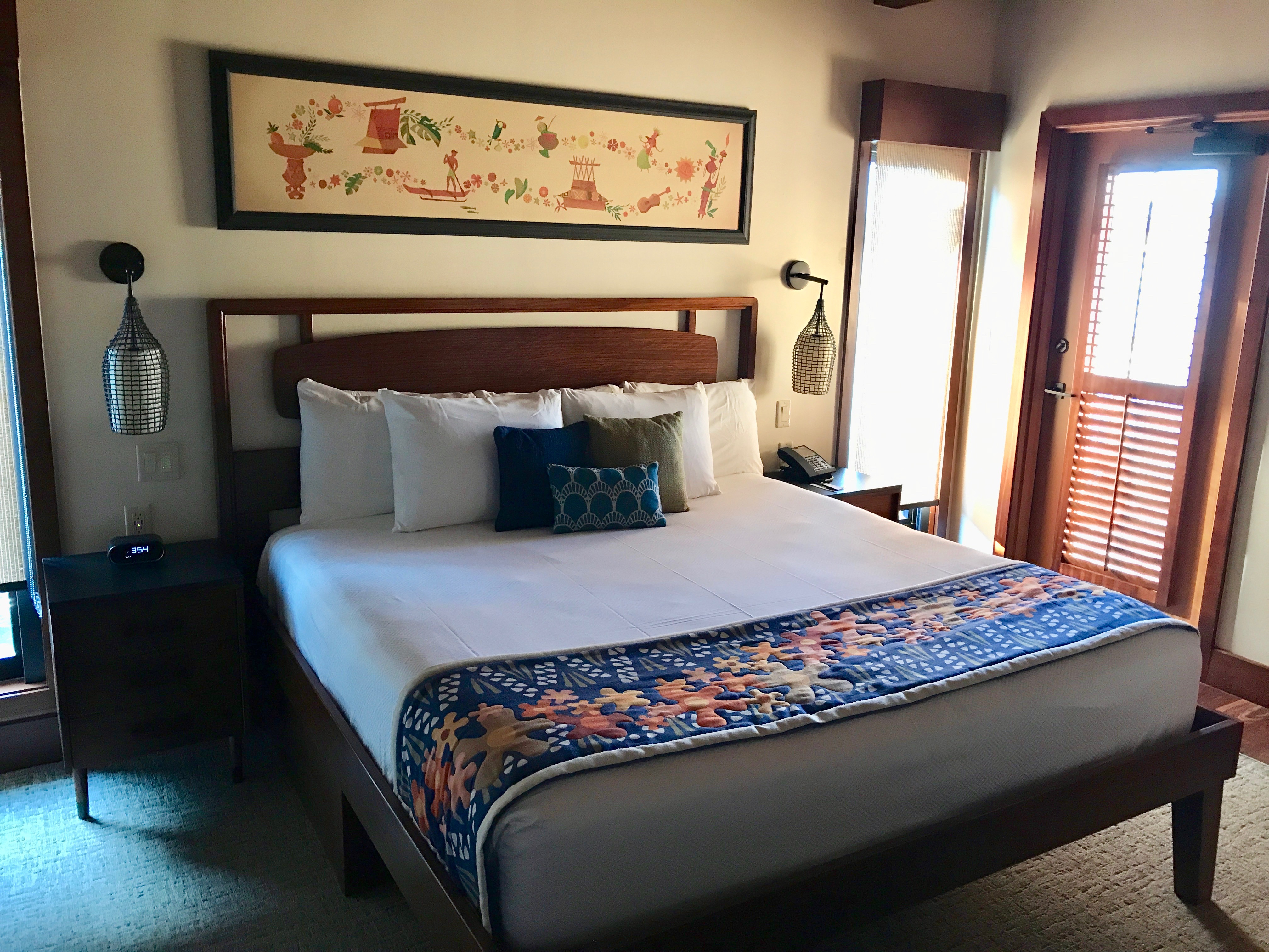 Disney’s Polynesian Village Bora Bora Bungalow - Master Bedroom