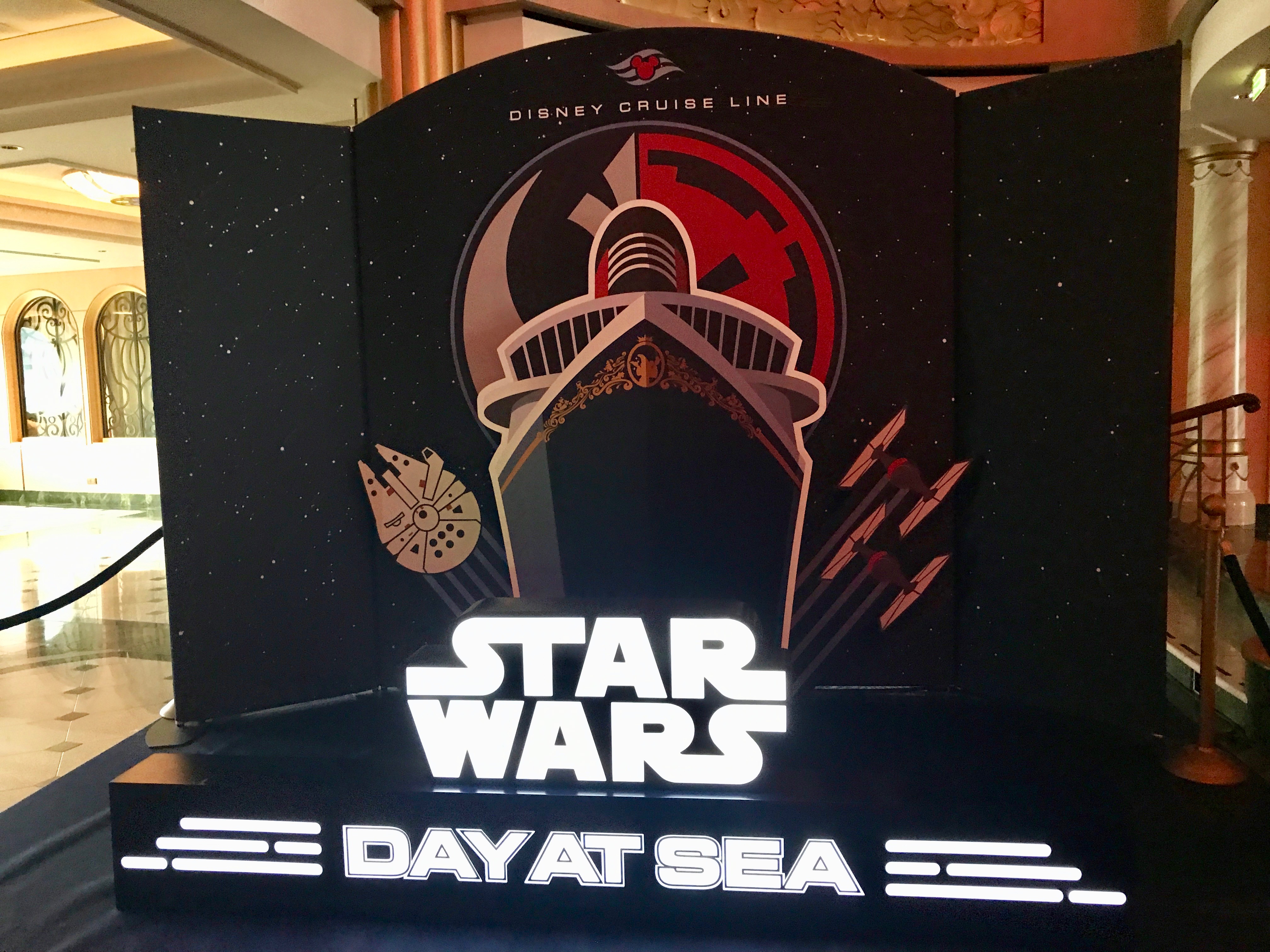 Disney Cruise Line - Star Wars Day at Sea backdrop