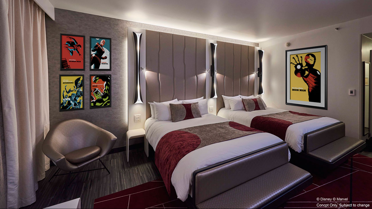 Disney’s Hotel New York – The Art of Marvel is set to debut in 2020.