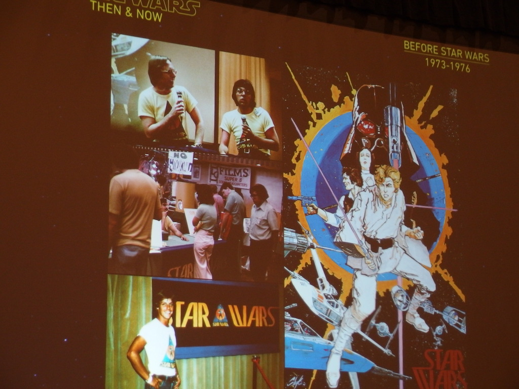 Early fan conventions and the first Star Wars poster